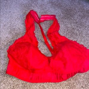 Red Victoria Secret bralette
